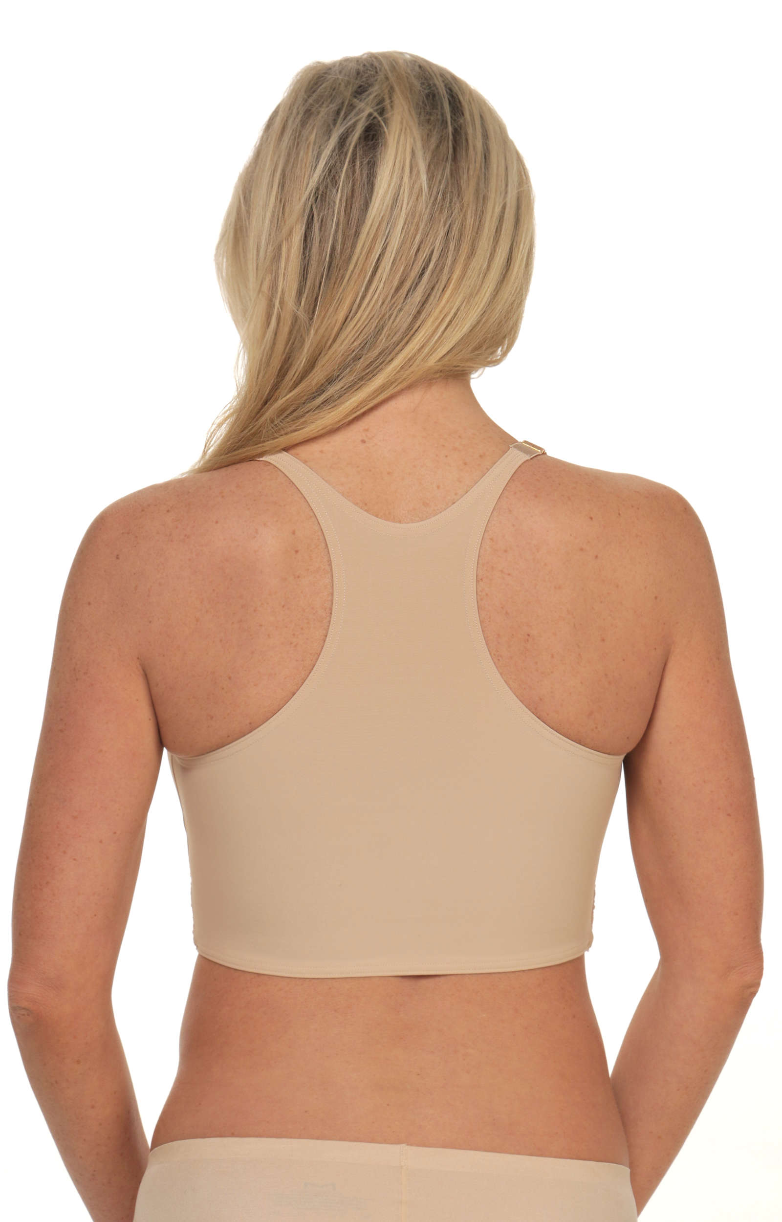 6 Pack: Medium Support Racerback Wirefree Cami Crop Top Fully