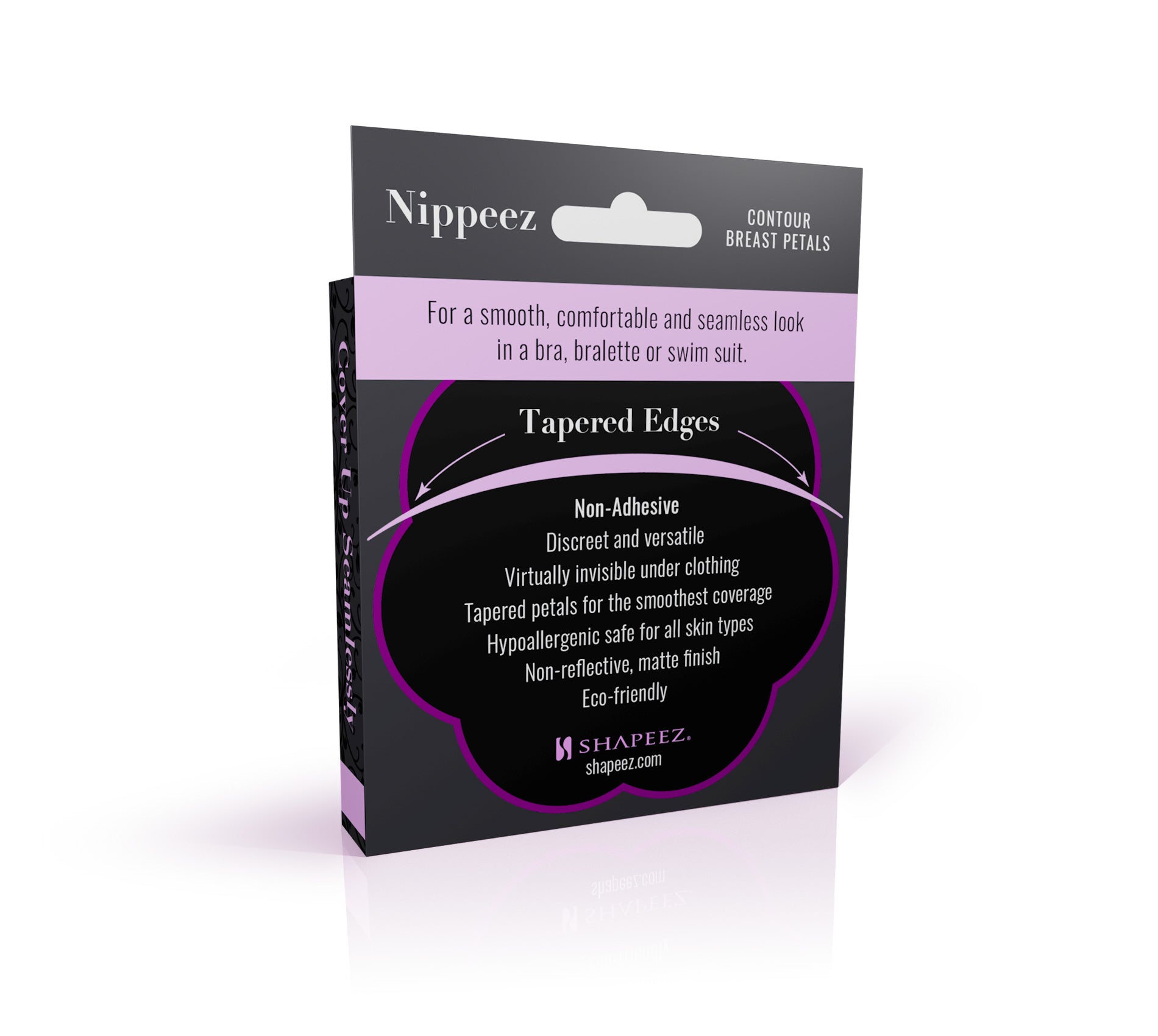 Adhesive Petal-shaped Nipple Covers. Conceals nipples while