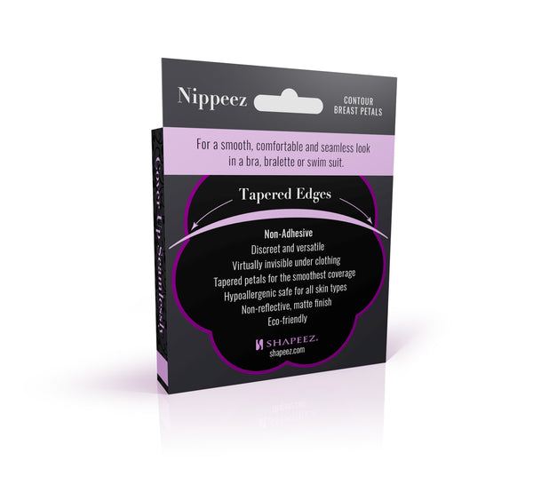 Nippeez by Shapeez: Non-adhesive petal-shaped 4 wide silicone